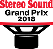 Winner of Stereo Sound Grand Prix 2018