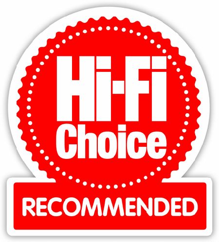 Aanbeveling na review door HiFi Choice 06/2013