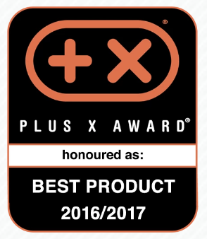 Beste product 2017 Plus X Award